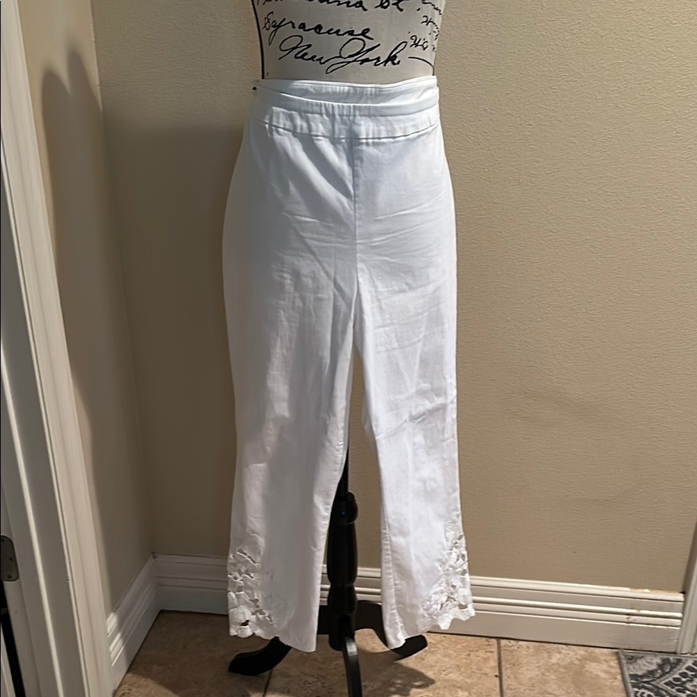 3 pairs of INC White, Navy, and Black Capri/Ankle length pants